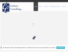 Tablet Screenshot of centuryconsulting.net